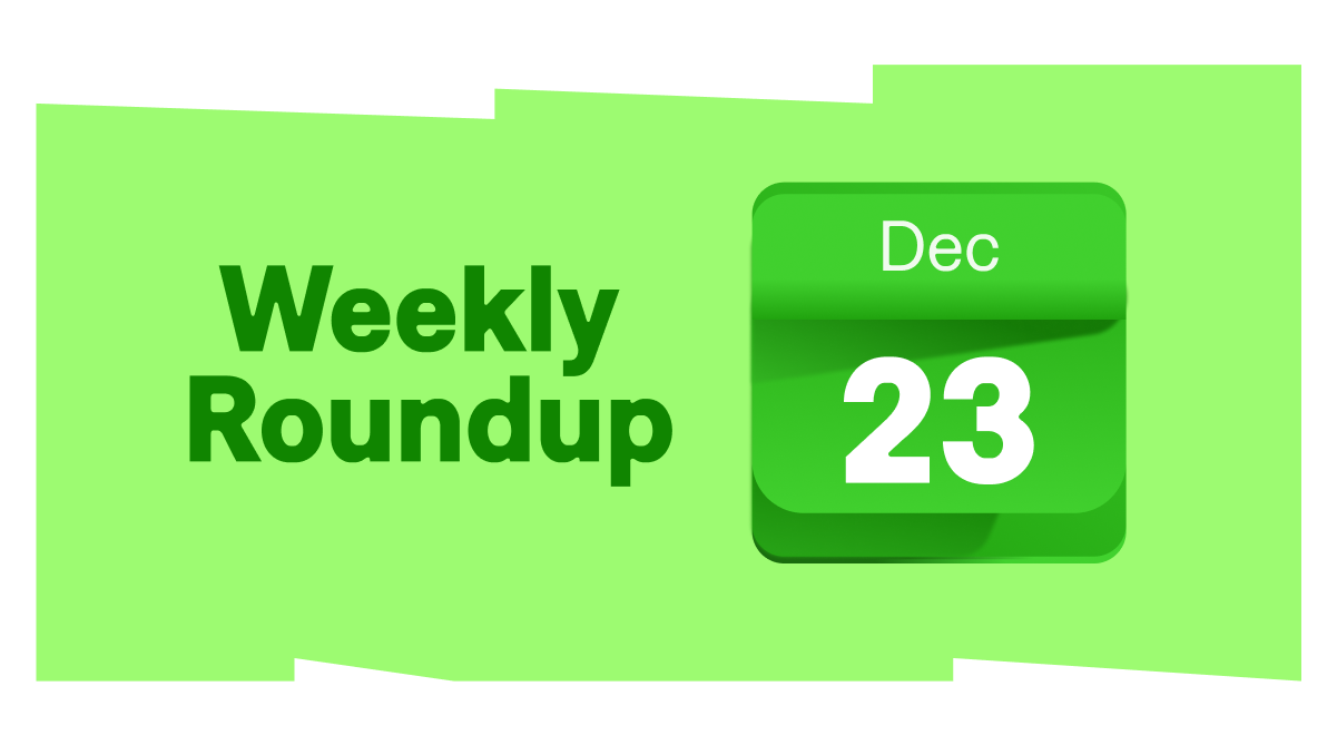 Morph Weekly Roundup 12.23